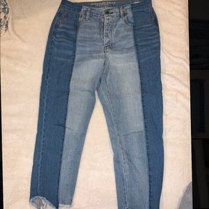 Two tone Jeans